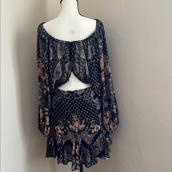 Free People Movement Bohemian Open Back Dress. - Picture 7 of 14